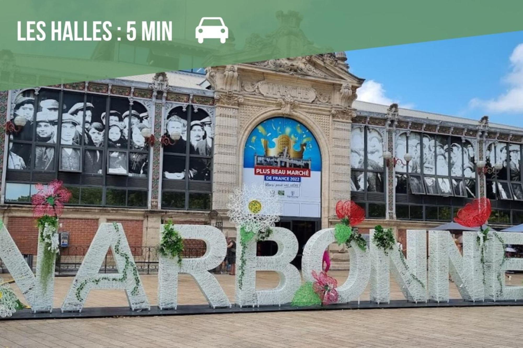 נרבון Le Cocon - Wifi - Cour Privative - Proche Halles מראה חיצוני תמונה